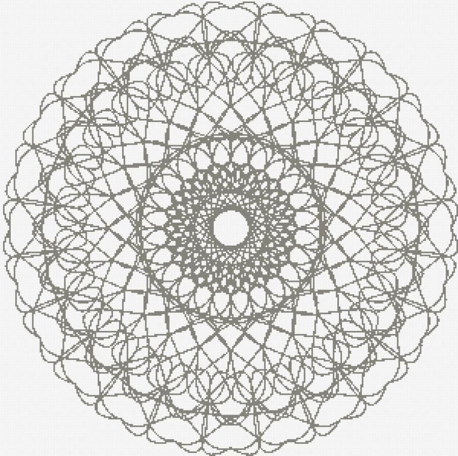 узор для подушки - подушка, узор, монохром - предпросмотр