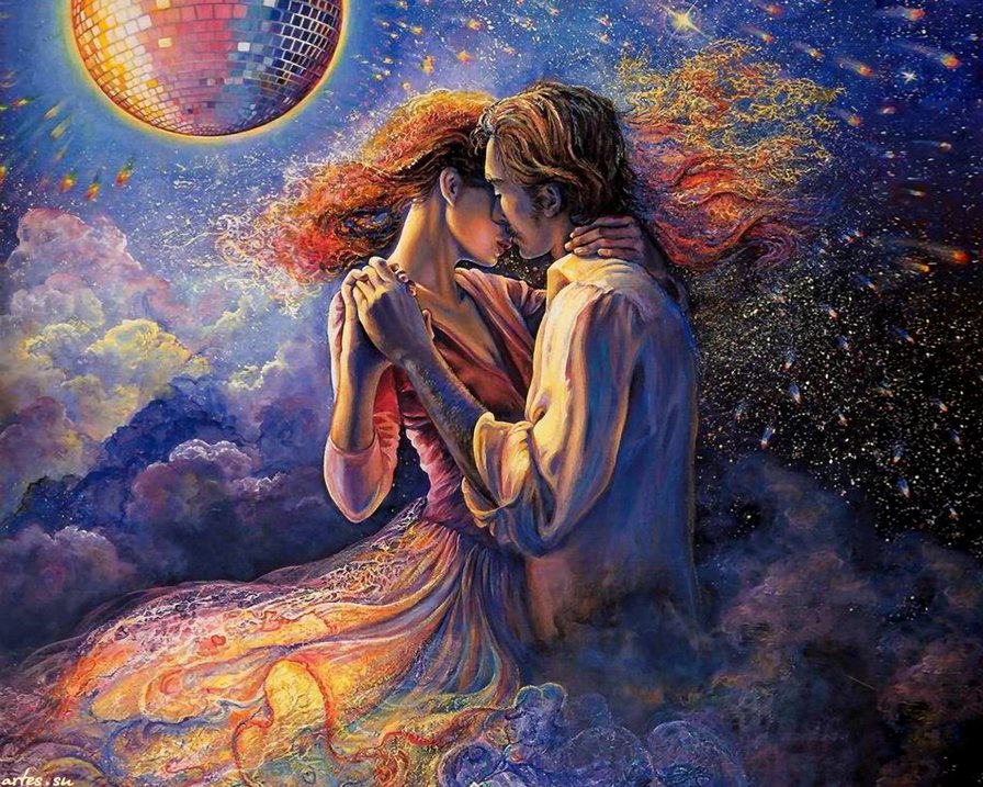 Волшебная любовь - пара, любовь, волшебство - оригинал