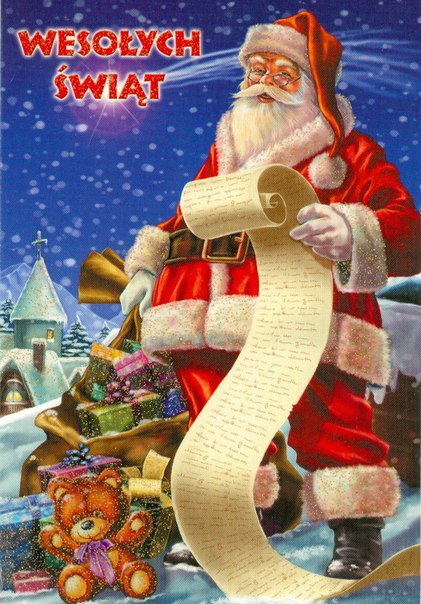 большой Санта - санта - оригинал