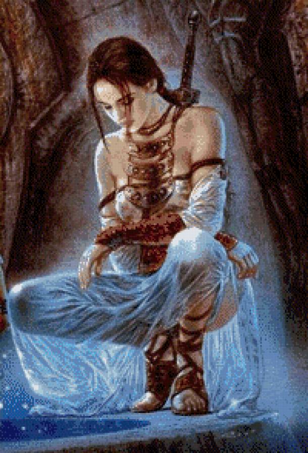 Дева-воин - фентези, девушка, воин - предпросмотр