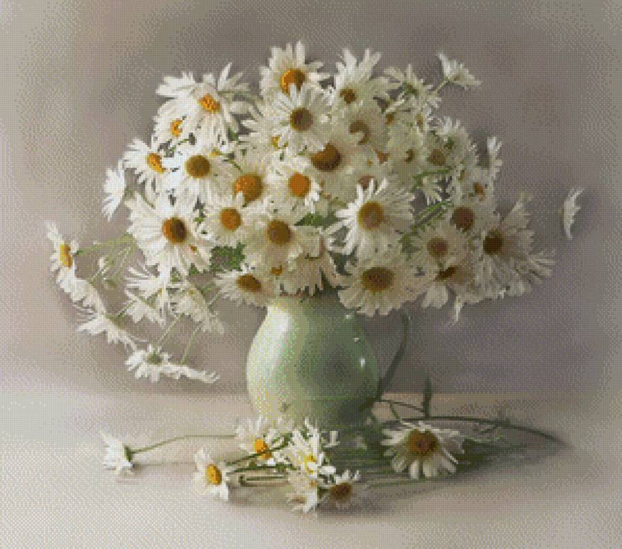 Ромашки - ромашки, букет - предпросмотр