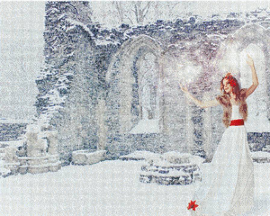 Снежная королева - люди, зима - предпросмотр