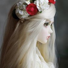 Схема вышивки «девушка»