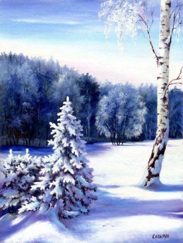 картина капырина - природа, пейзаж - оригинал