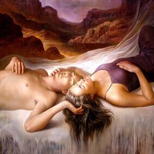 Схема вышивки «Романтик»