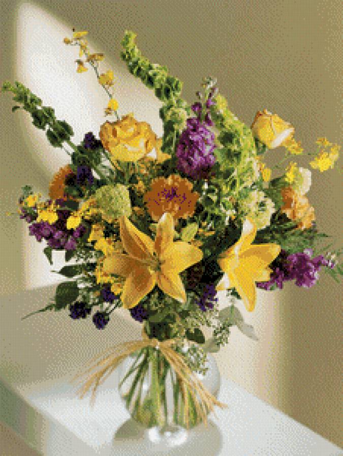 Оригинальность - цветы, букет - предпросмотр