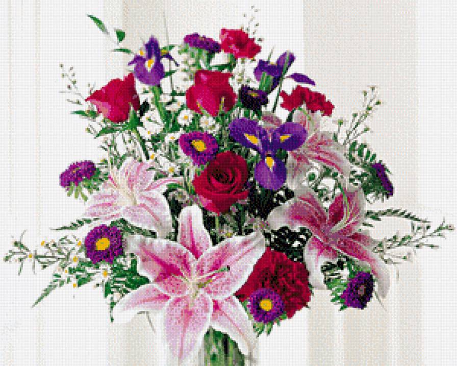 Букет 8 - букет, цветы - предпросмотр