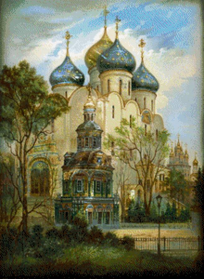 Дорога к храму 2 - храм, религия, пейзаж - предпросмотр