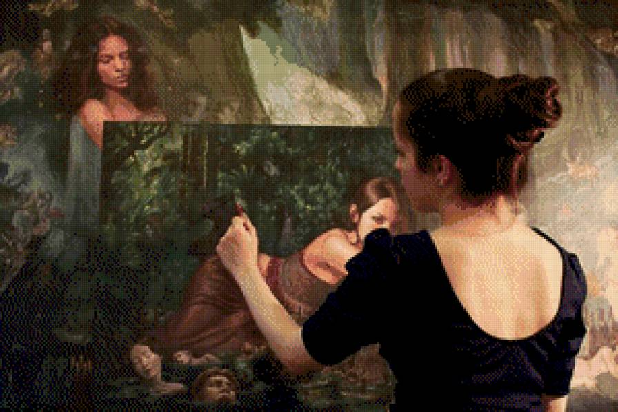 Эмоции 3 - люди, дама - предпросмотр