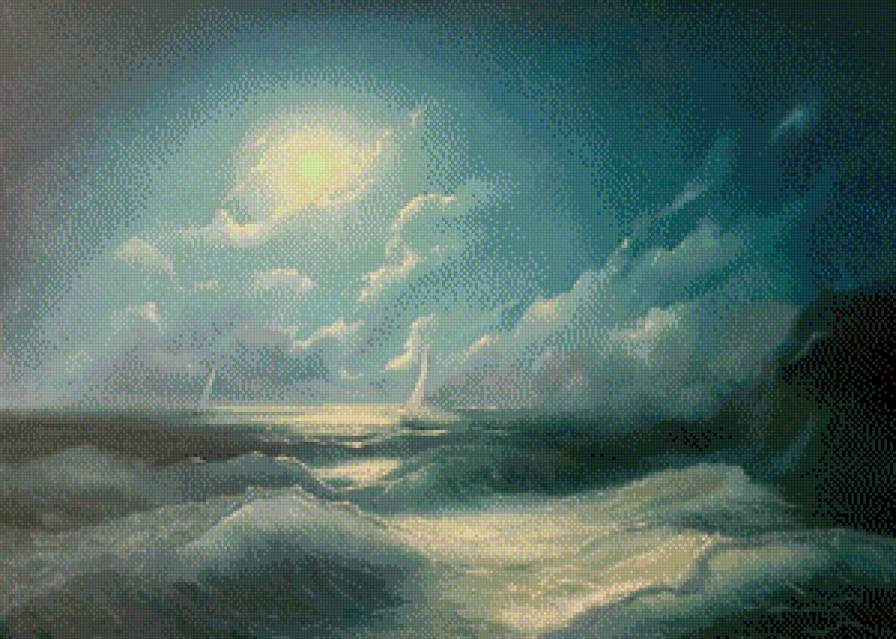 Морские мотивы 2 - природа, пейзаж, море - предпросмотр