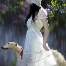 Девушка в белом 4