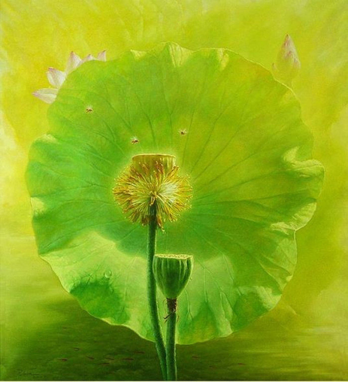 Лотос 2 - пейзаж, вода, природа, цветы - оригинал