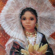 Девочка индианка