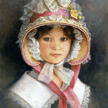 Ретро девочка 2