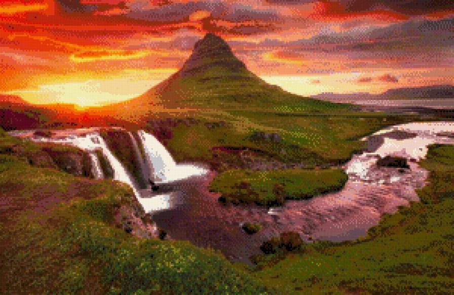 Закат 2 - природа, вода, пейзаж - предпросмотр