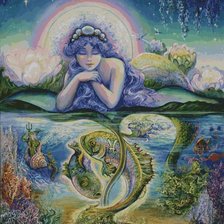 Схема вышивки «рыбы»