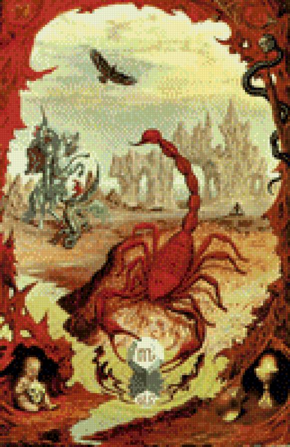 скорпион - знаки зодиака - предпросмотр