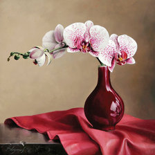 Схема вышивки «Орхидея»