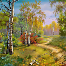 Схема вышивки «природа1»