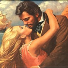 Схема вышивки «поцелуй»