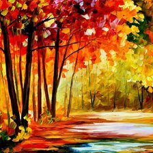 Схема вышивки «osennij bagrjanec»