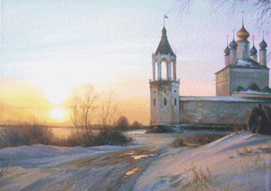 Дорога к храму 12 - храм, религия, пейзаж - предпросмотр