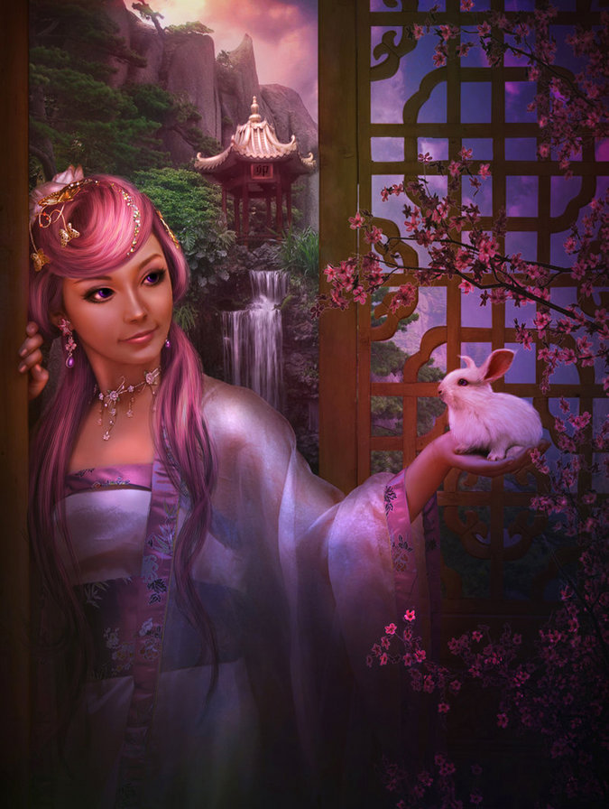 восточная принцесса - девушка, восток - оригинал