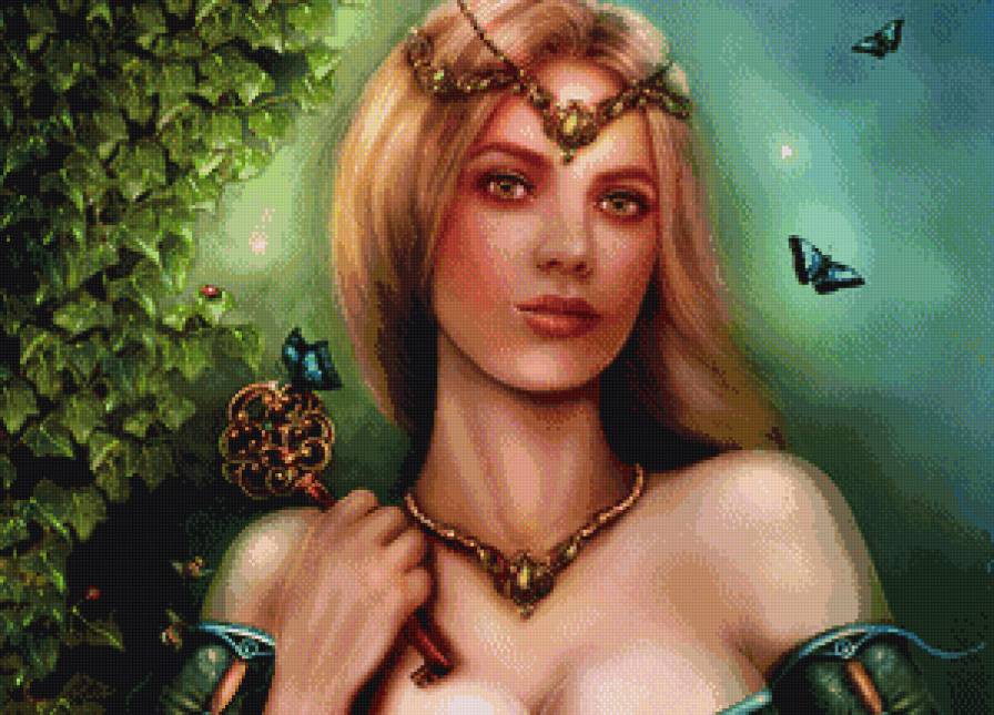 ключница - девушка - предпросмотр