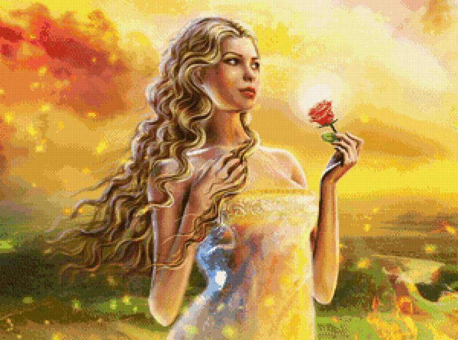 солнечная - девушка - предпросмотр