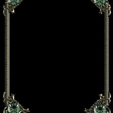 Схема вышивки «классические рамки к картине»