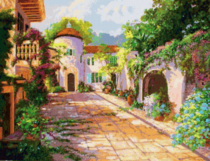 пейзаж - дом, природа, пейзаж - предпросмотр