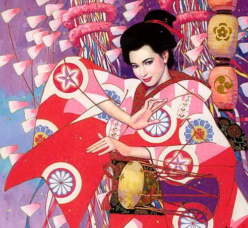 красивая - женский образ, этническая красота - оригинал