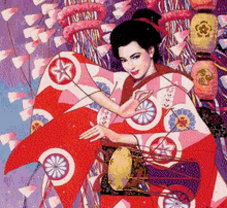 красивая - этническая красота, женский образ - предпросмотр