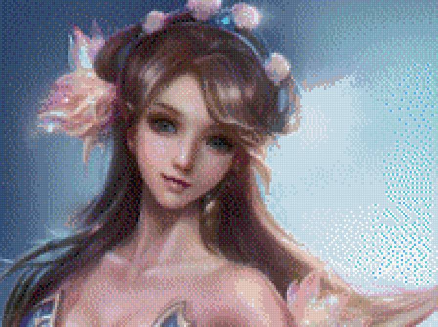 №715643 - девушка, портрет, фэнтези - предпросмотр