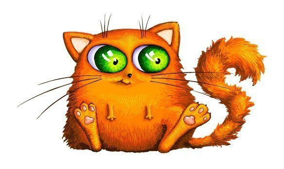 рыжий котенок - оригинал