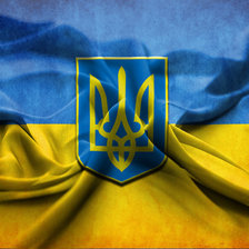 Оригинал схемы вышивки «Флаг Украина» (№716125)