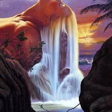 Схема вышивки «3 стихии   Вода»