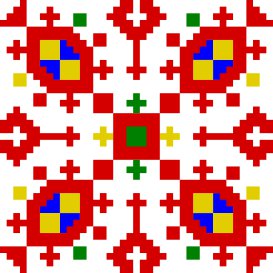 Платок жениха - этно, чувашский - оригинал