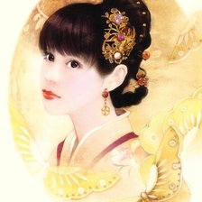 Схема вышивки «Незнакомка»