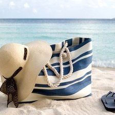 Схема вышивки «пляж»