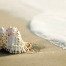 Схема вышивки «пляж»