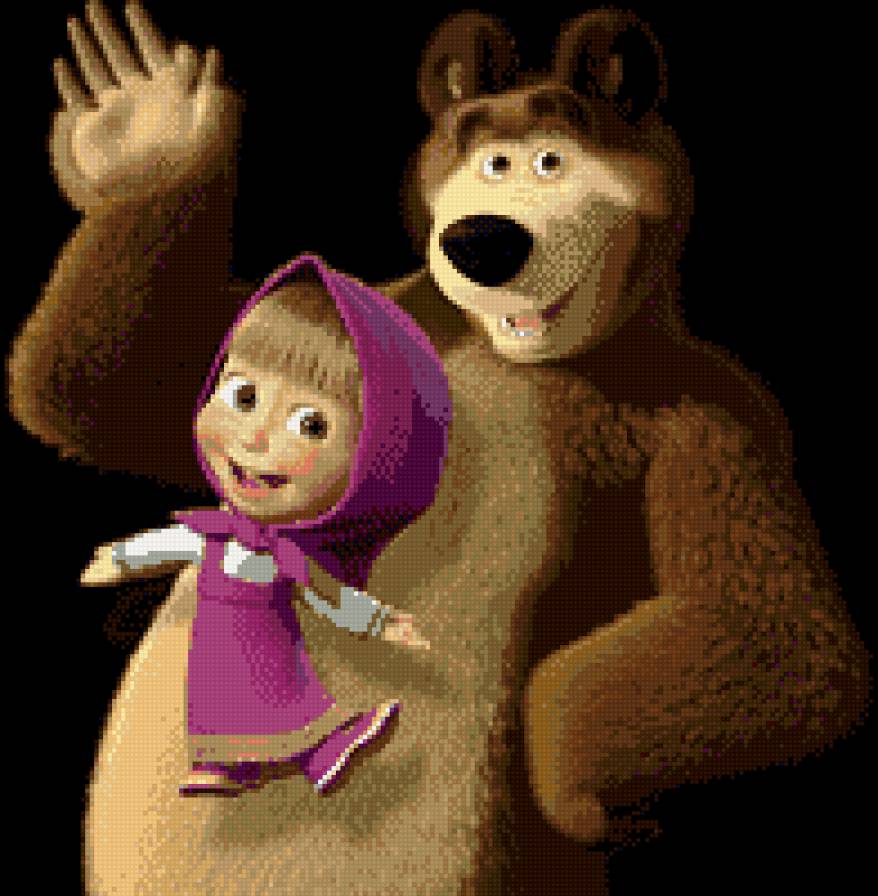 Маша и Медведь - мультфильм, медведь, маша - предпросмотр