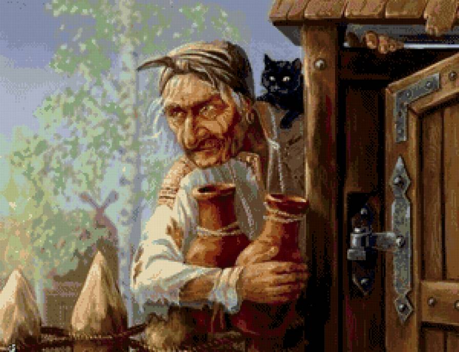 Баба Яга - сказка, баба яга, сказочные герои - предпросмотр