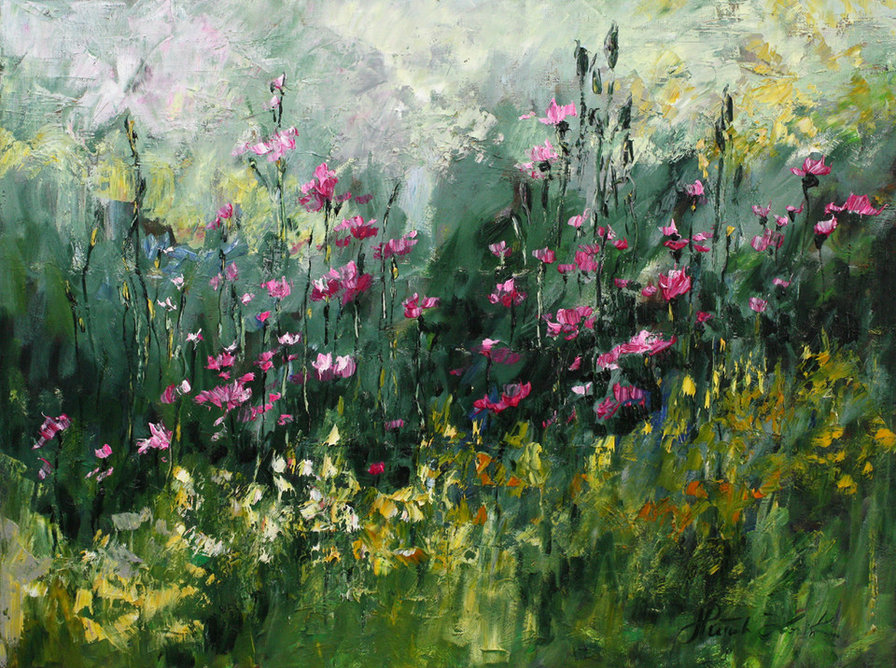 Łąki, trawy, kwiaty... - оригинал