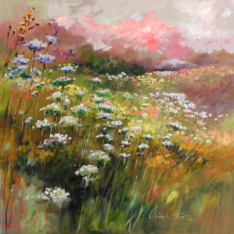 Łąki, trawy, kwiaty... III - оригинал