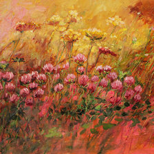 Схема вышивки «Łąki, trawy, kwiaty... VII»