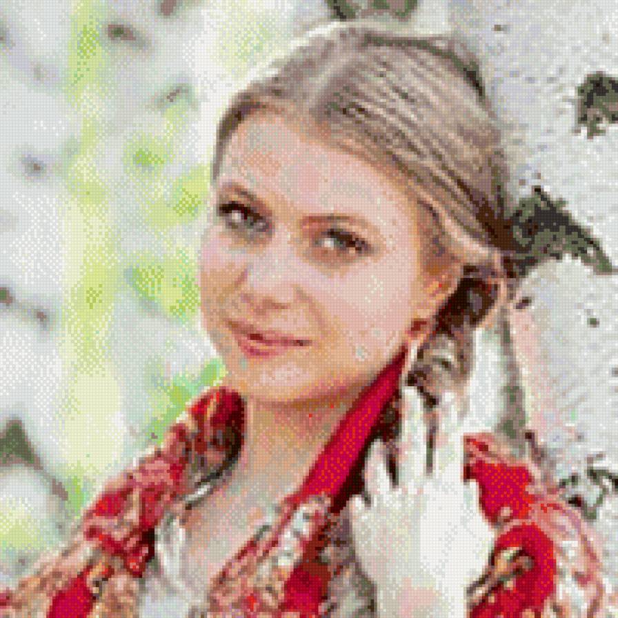 русская красавица - портрет, девушка - предпросмотр