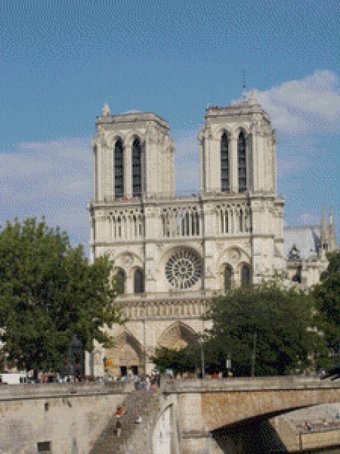 Notre-dame de Paris - любовь, романтика, франция, башня, собор, париж - предпросмотр