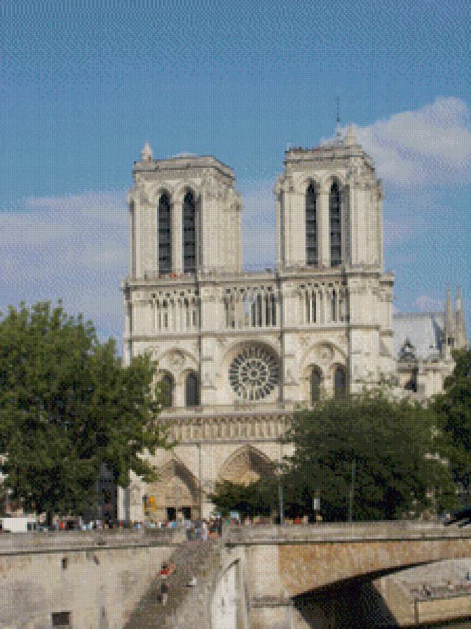Notre-dame de Paris - собор, романтика, башня, франция, париж, любовь - предпросмотр