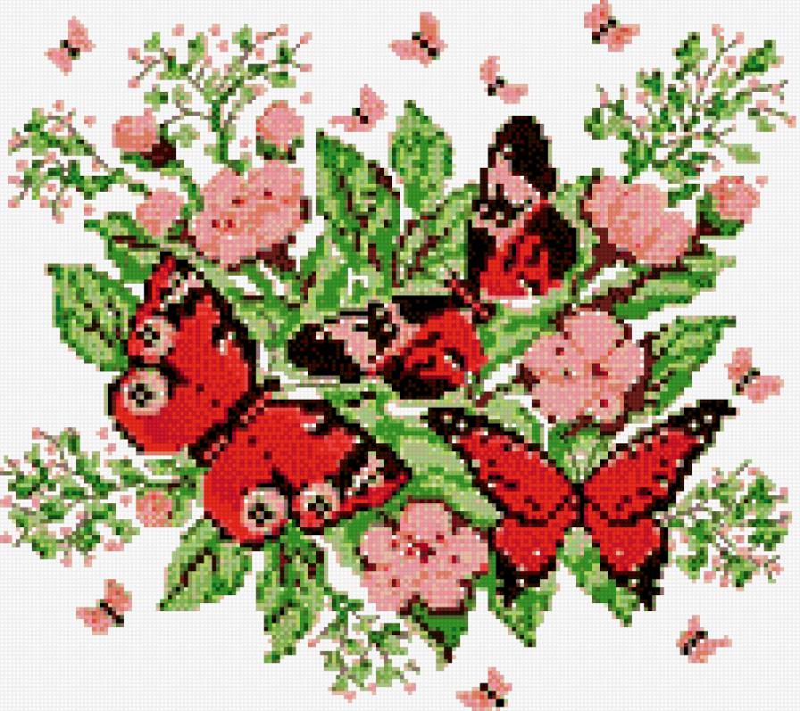 Бабочки - предпросмотр